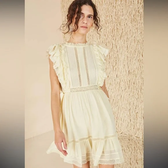 Ulla Johnson | Dresses | Ulla Johnson Henriette Cream Dress | Poshmark
